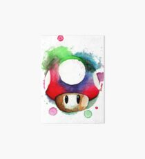 1 UP WATERCOLOR MUSHROOM Design SUPERMARKET Art Board