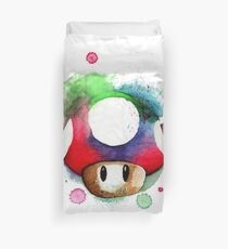 1 UP WATERCOLOR MUSHROOM Design SUPERMARKET Duvet Cover