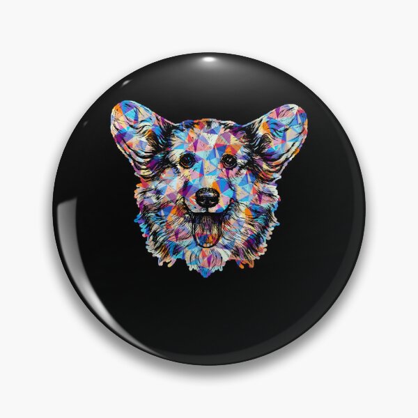 Item preview, Cool And Awesome Pembroke Welsh Corgi Geometric designed and sold by UnknownArtistt.