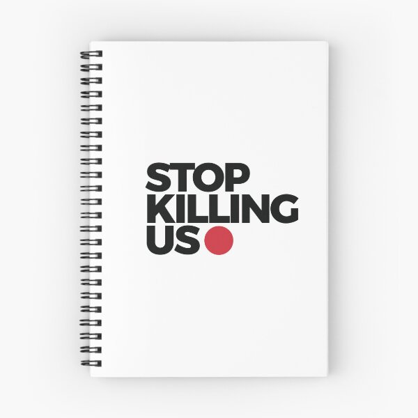 Item preview, stop killing us designed and sold by ConnoryWood.