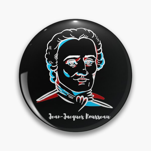 Item preview, Jean-Jacques Rousseau designed and sold by PoliticsPrint.