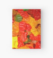 colorful sweet tooth foodie candy gummy bear Hardcover Journal