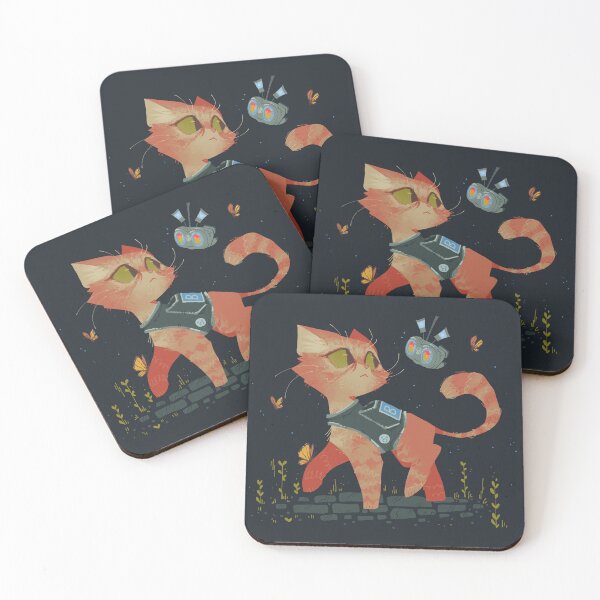 Item preview, Stray (Cat and B12) designed and sold by AstroEden.