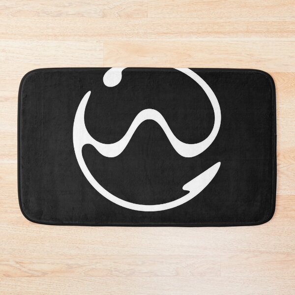 Item preview, White chromatica sine wave designed and sold by LaporchaDavis.