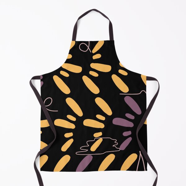 Item preview, Abstract shapes in violet and yellow designed and sold by andrasdesignssss.