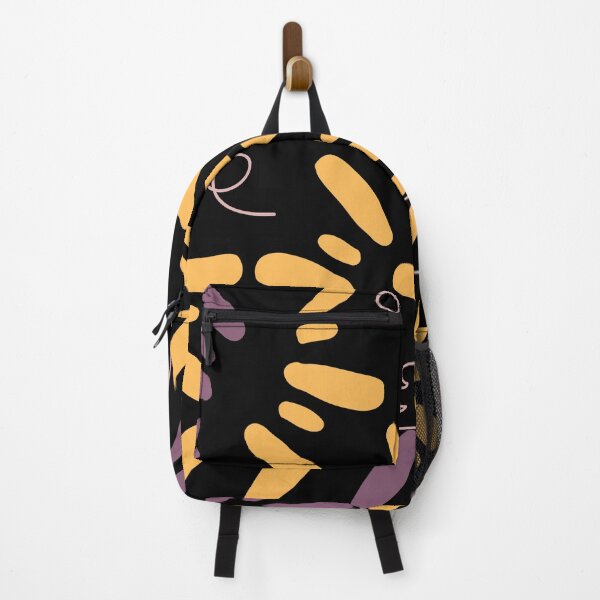 Item preview, Abstract shapes in violet and yellow designed and sold by andrasdesignssss.