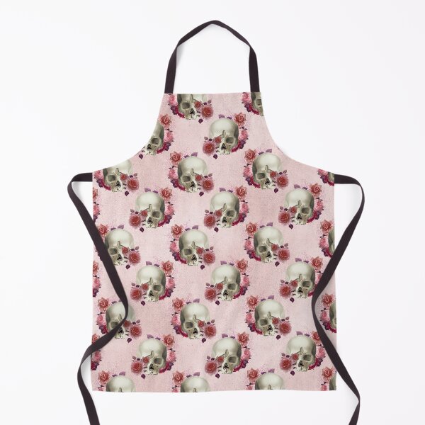 Item preview, Sweet Skull flower On Pink Background Seamless Pattern designed and sold by ShawnDzign.