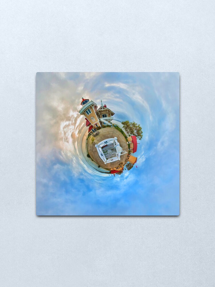 Alternate view of East Brother Island Metal Print