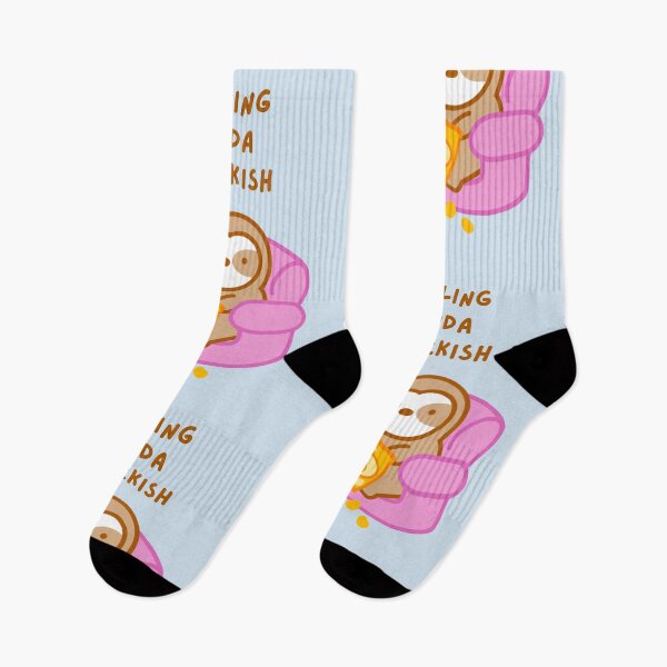 Item preview, Feeling Kinda Snackish Snack Sloth  designed and sold by theslothinme.