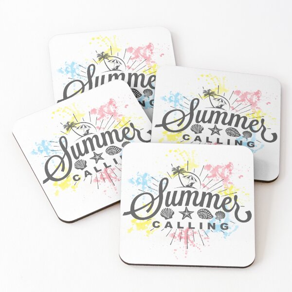 Item preview, Summer Calling with Colorful Splash on the beach for men, women, children, and family designed and sold by ibijin.