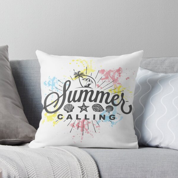 Item preview, Summer Calling with Colorful Splash on the beach for men, women, children, and family designed and sold by ibijin.