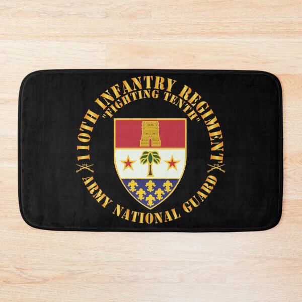 Item preview, 110th Infantry Regiment - Fighting Tenth - DUI - ARNG w Rgt Sep X 300 designed and sold by Military Insignia Products.