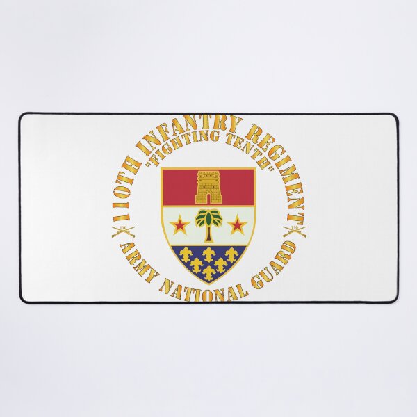 Item preview, 110th Infantry Regiment - Fighting Tenth - DUI - ARNG w Rgt Sep X 300 designed and sold by Military Insignia Products.