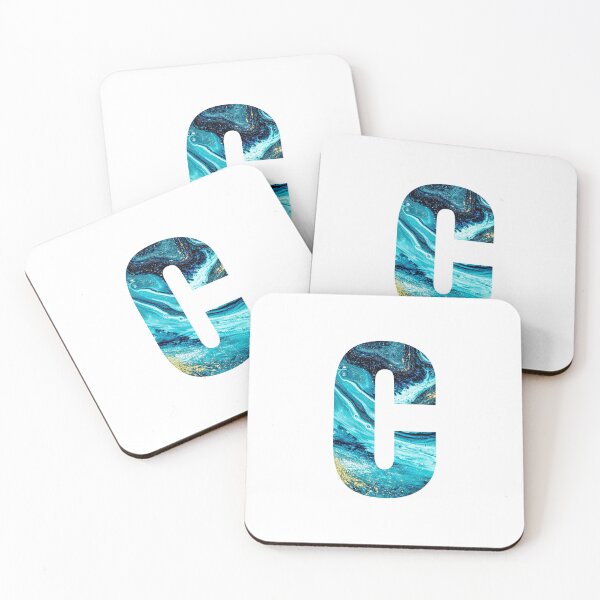 Item preview, The Letter C Marble Font designed and sold by smiledeer78.
