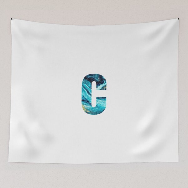 Item preview, The Letter C Marble Font designed and sold by smiledeer78.