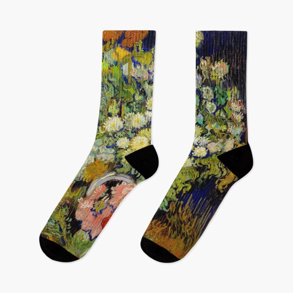 Aperçu de l'œuvre Bouquet de fleurs dans un vase - Vincent van Gogh créée et vendue par SimpleJoyStyle.