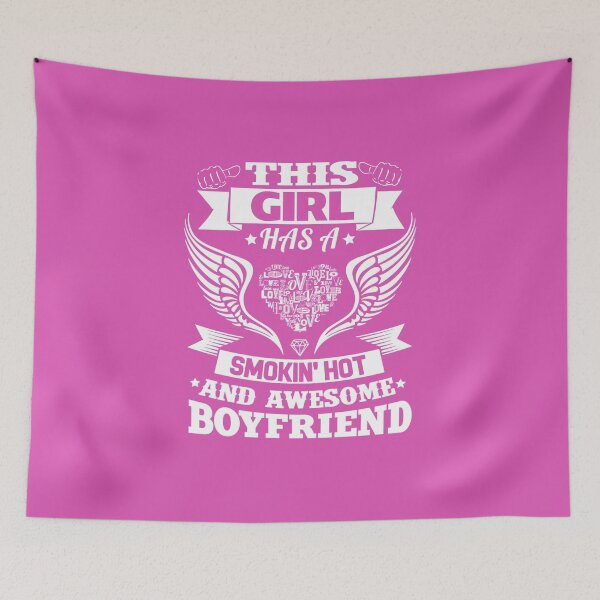 Item preview, SMOKIN' HOT AND AWESOME BOYFRIEND designed and sold by antipatic.