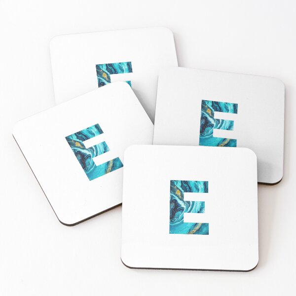 Item preview, The Letter E Marble Font designed and sold by smiledeer78.