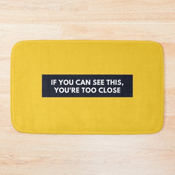 Item preview, If you can see this, you are too close to my Car Bumper designed and sold by CherieTree.