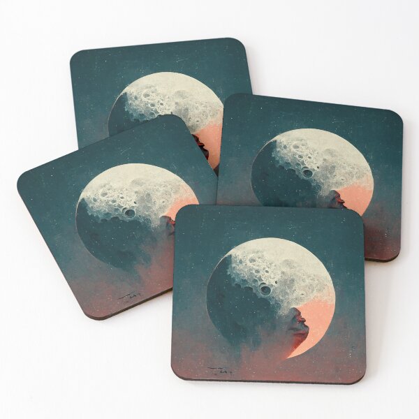 Item preview, Moon Day Faded Lunar Harvest designed and sold by MythicPrompts.