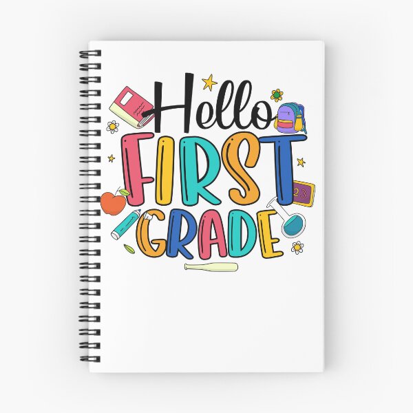 Item preview, Hello First Grade Back to School ,Teacher Sutdent designed and sold by CarolynDesign.