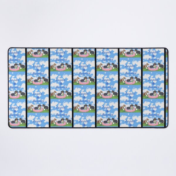 Item preview, Evans Aussies filling up the pool   designed and sold by ChristiSimmo.