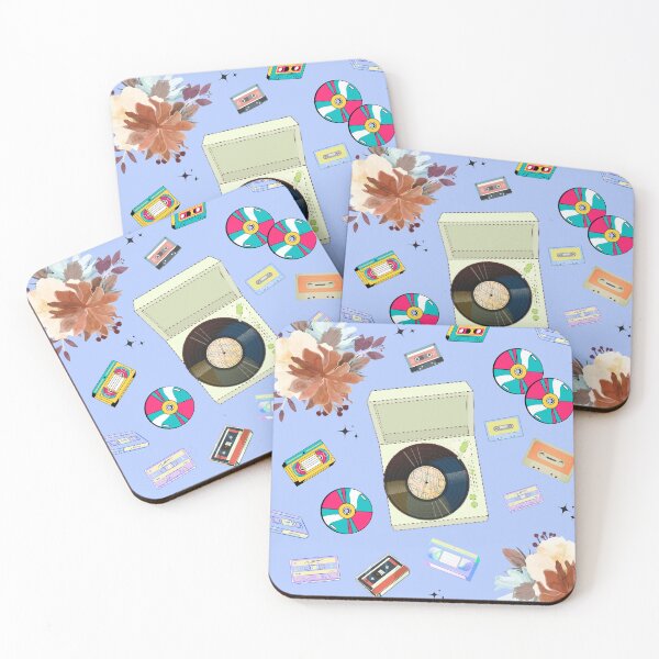 Item preview, Vinyl player and old school cassette tapes designed and sold by andrasdesignssss.