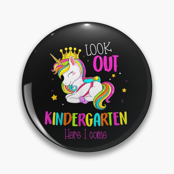 Item preview, Back To School Look Out Kindergarten Here I Come Unicorn Kid T-Shirt designed and sold by Beroti-Vanda.