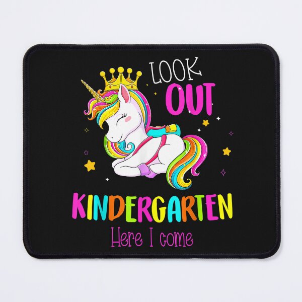 Item preview, Back To School Look Out Kindergarten Here I Come Unicorn Kid T-Shirt designed and sold by Beroti-Vanda.