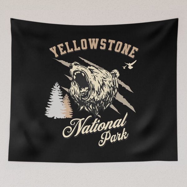Aperçu de l'œuvre le parc national de Yellowstone créée et vendue par AnimalLover4eva.