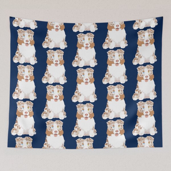 Item preview, Chibi RED MERLE AUSTRALIAN SHEPHERD   designed and sold by ChristiSimmo.