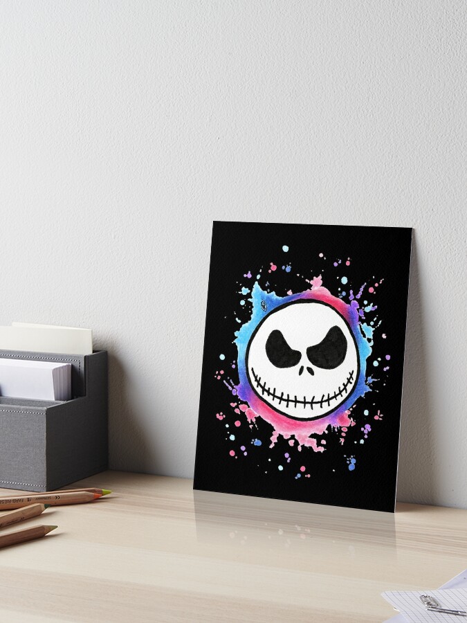 Nightmare Before Christmas Jack's Art Board Print for Sale by Jiesnahn78