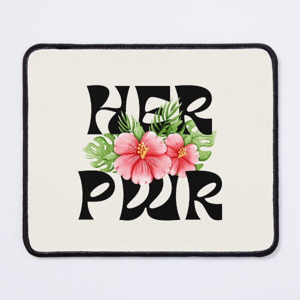 Item preview, Her Pwr | Power to Girls | Pink Hibiscus Flower designed and sold by SpeakLifeHQ.