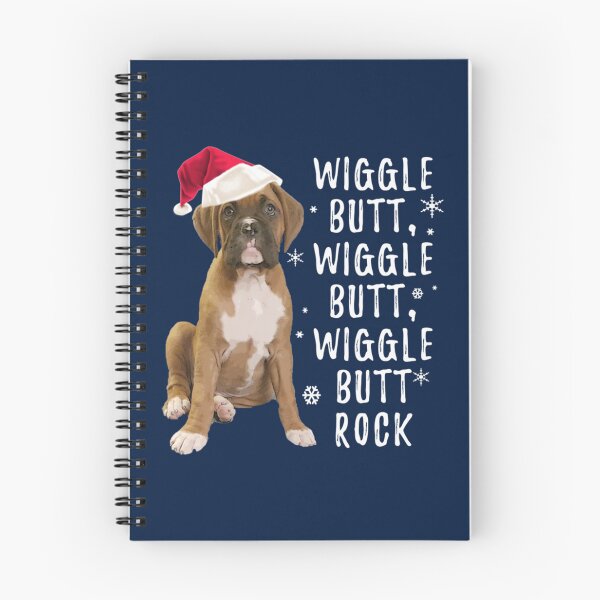 Item preview, Wiggle Butt Rock, Boxer Dog Sweater for the Holidays   designed and sold by ChristiSimmo.