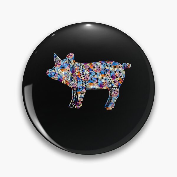 Item preview, Cool And Awesome Pig Geometric designed and sold by UnknownArtistt.