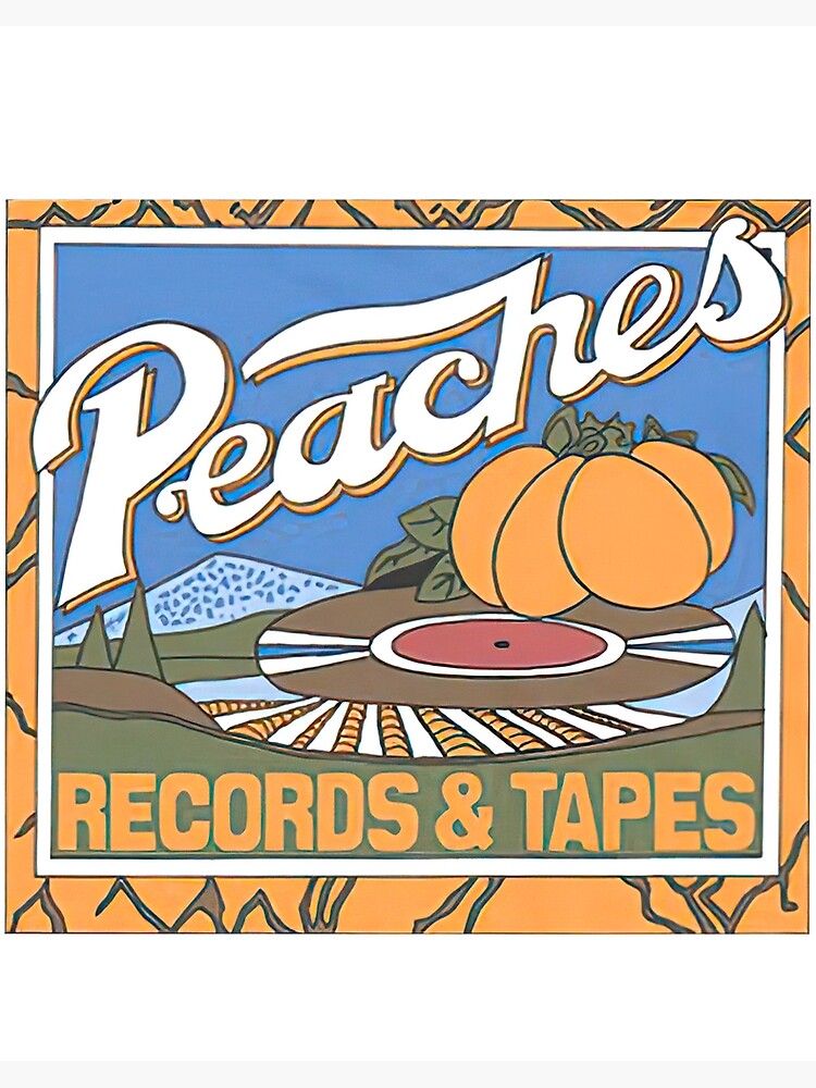 "Peaches Records Tapes" Poster for Sale by JackyTieu Redbubble