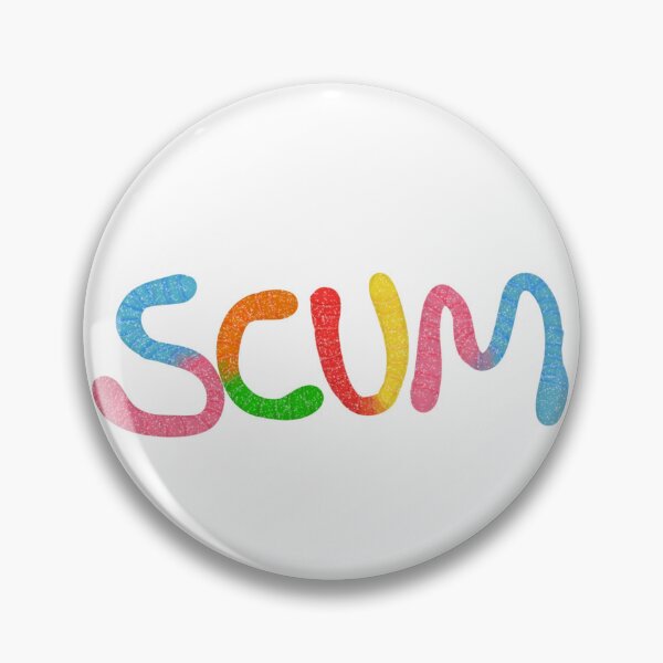 Item preview, Sour Gummy Worm "scum" doodle designed and sold by Minima-Vulpes.