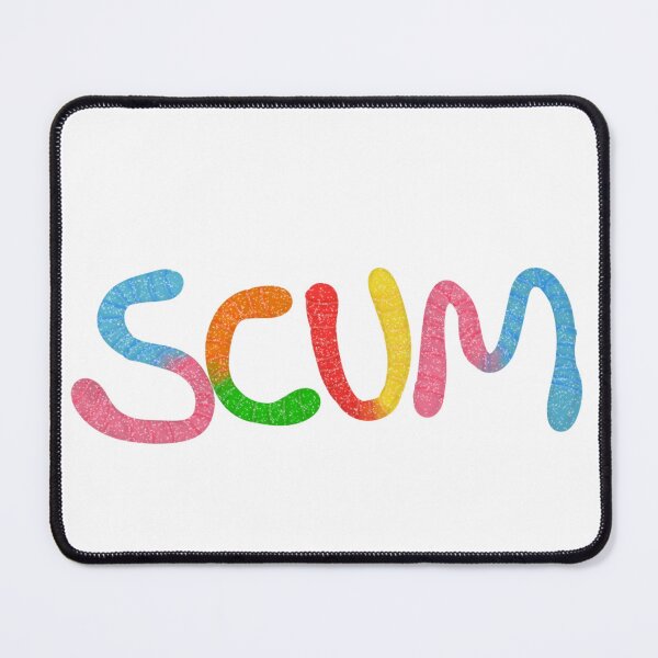 Item preview, Sour Gummy Worm "scum" doodle designed and sold by Minima-Vulpes.
