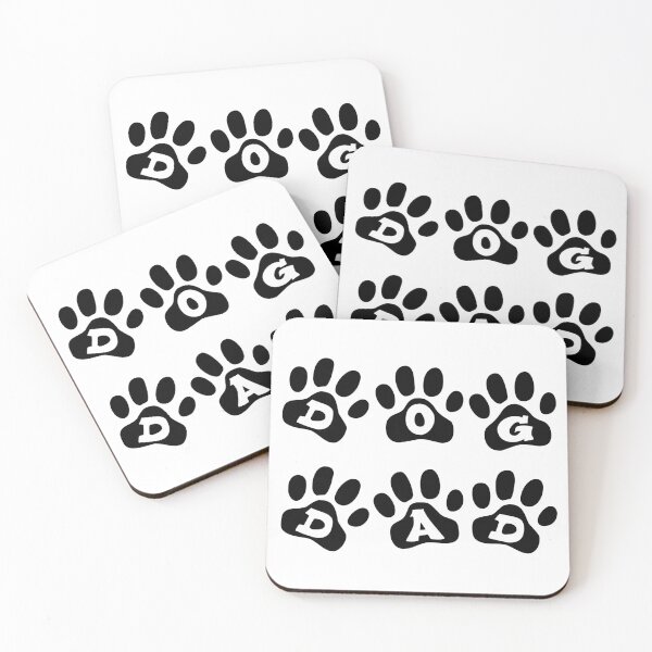 Item preview, Dog Dad with Paws designed and sold by ibijin.
