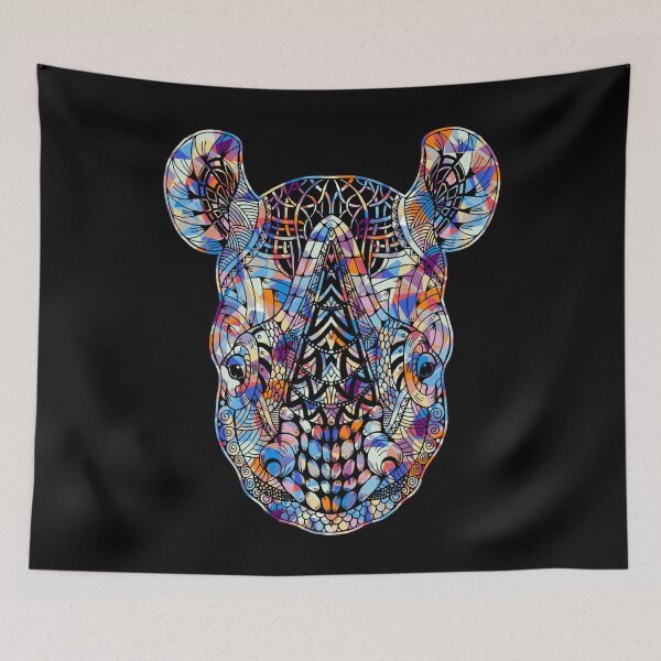 Item preview, Cool And Awesome Rhinoceros Geometric designed and sold by UnknownArtistt.