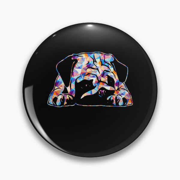 Item preview, Cool And Awesome Pug Geometric designed and sold by UnknownArtistt.