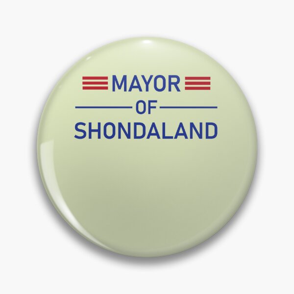 Item preview, Mayor of Shondaland designed and sold by EleanoraWeber.