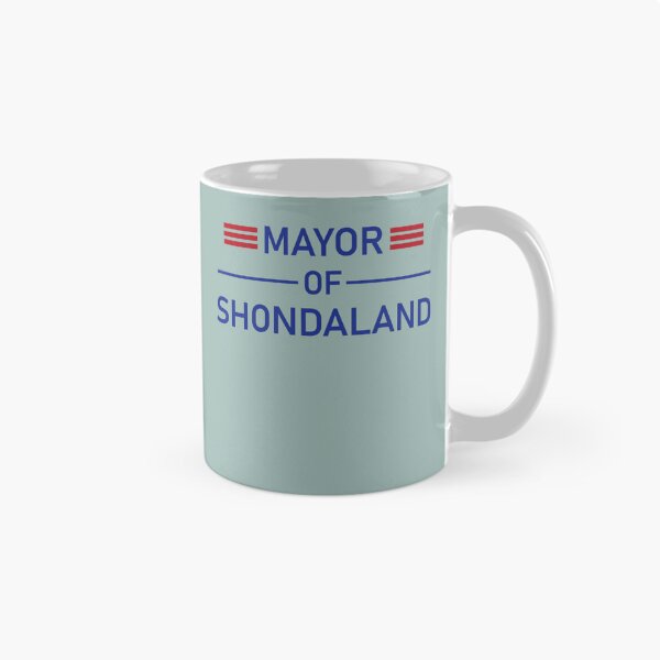 Item preview, Mayor of Shondaland designed and sold by EleanoraWeber.