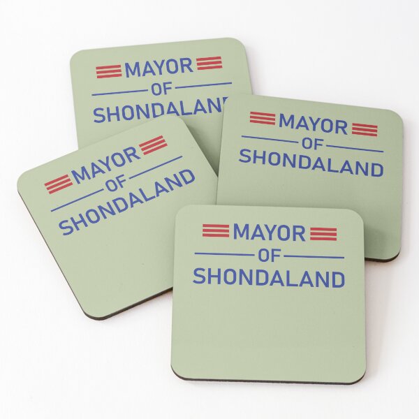 Item preview, Mayor of Shondaland designed and sold by EleanoraWeber.