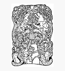 Ghosts 'N Goblins - Ink Photographic Print