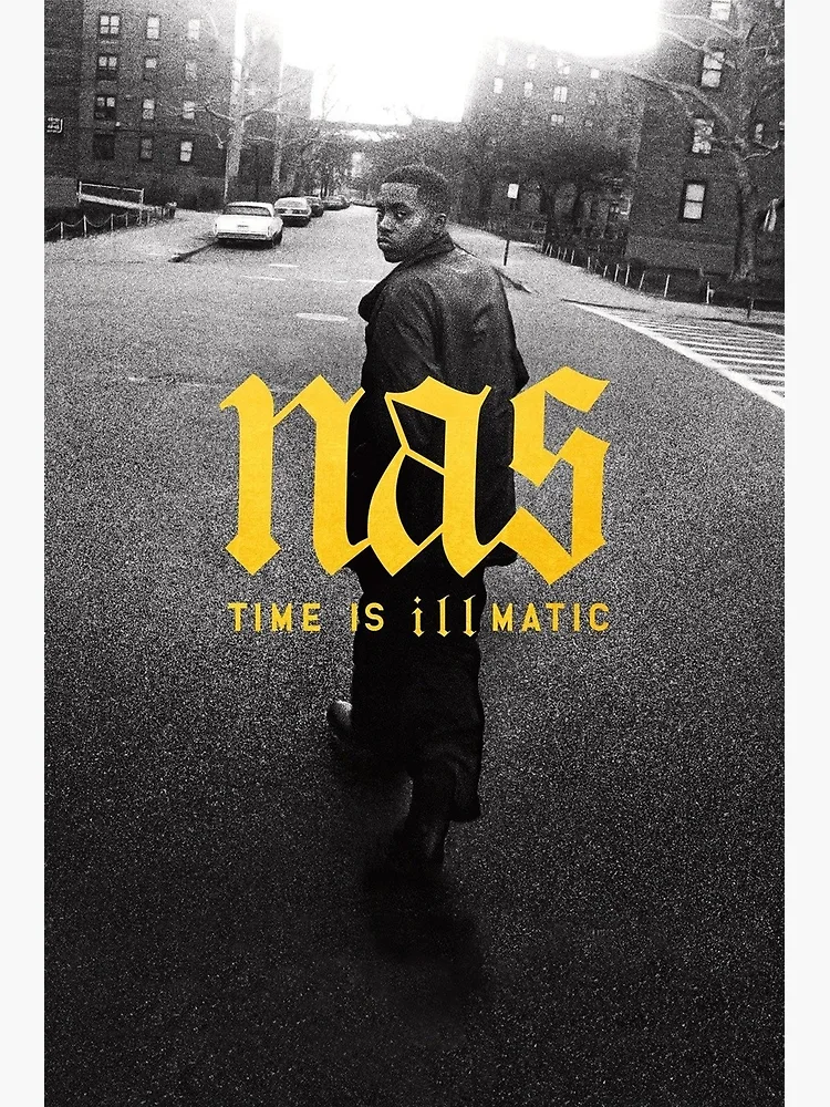 【非売品】NAS time is ill matic B1 ポスター Time Is Illmatic