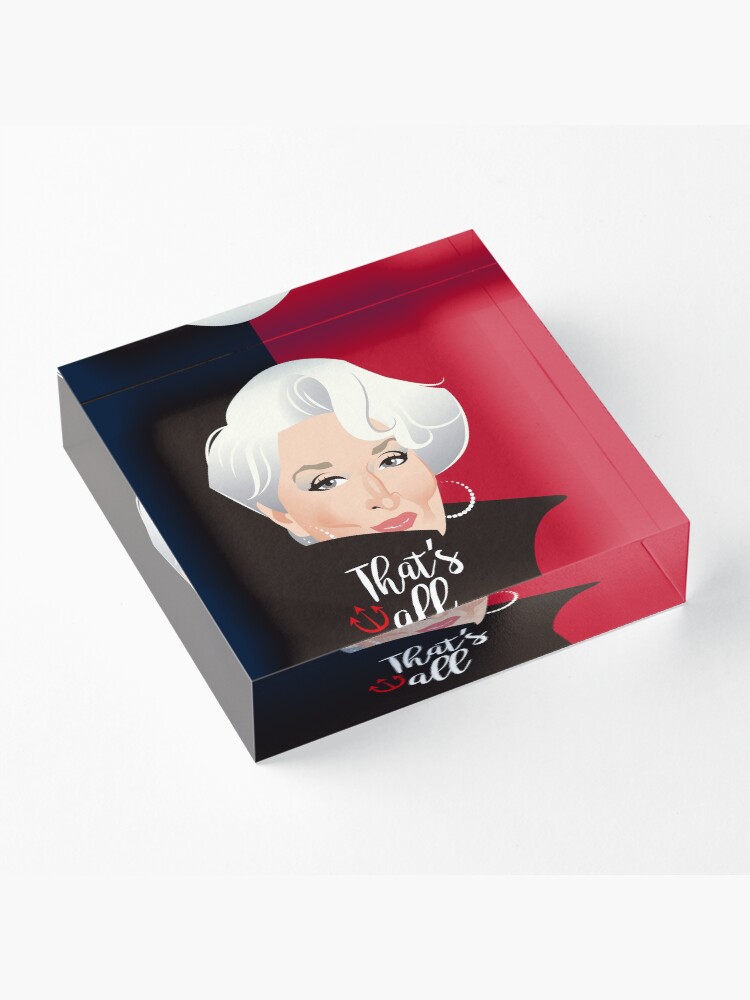 Alternate view of That's all Acrylic Block