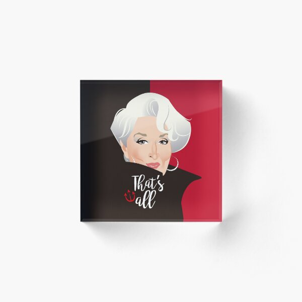 That's all Acrylic Block