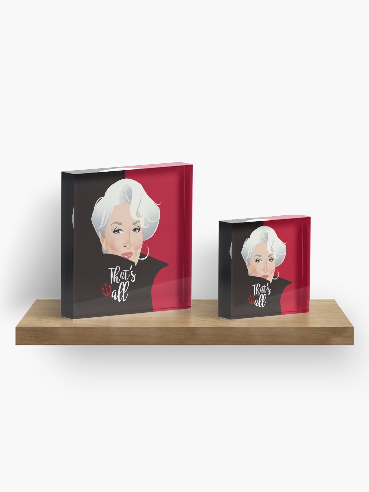 Alternate view of That's all Acrylic Block