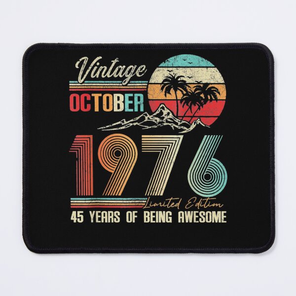 Item preview, Birthday Decoration Vintage October 1976 designed and sold by Caroline Zapata.